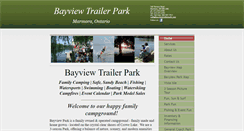 Desktop Screenshot of bayviewtrailerpark.com